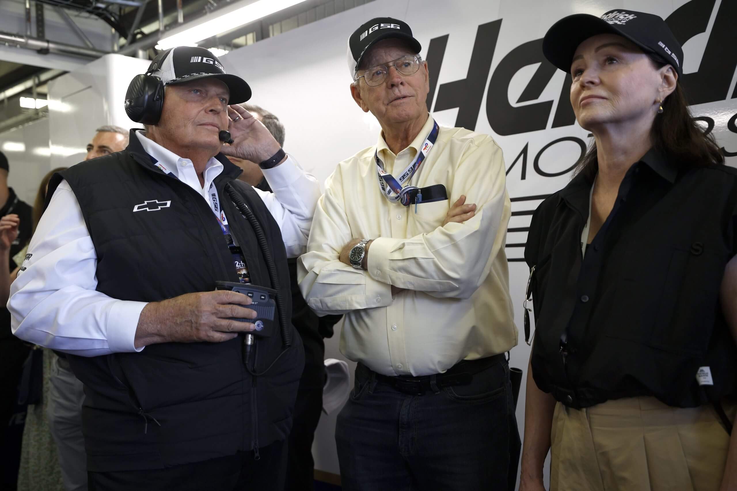 Rick Hendrick and Jim France