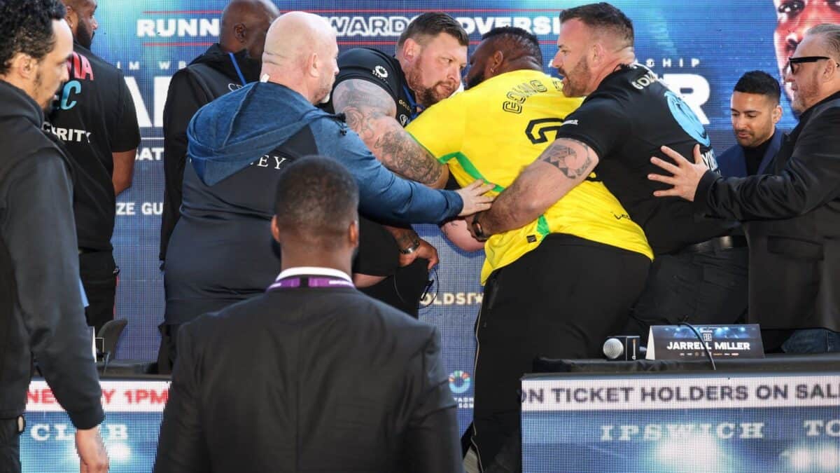 Jarrell Miller vs Fabio Wardley