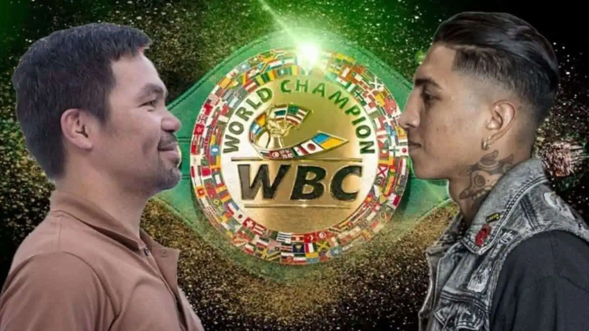 Manny Pacquiao ranking vs Mario Barrios WBC title