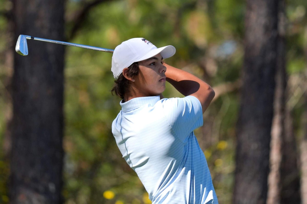 Син Тайгера Вудса Чарлі здобуває перемогу на турнірі American Junior Golf Association з результатом 66