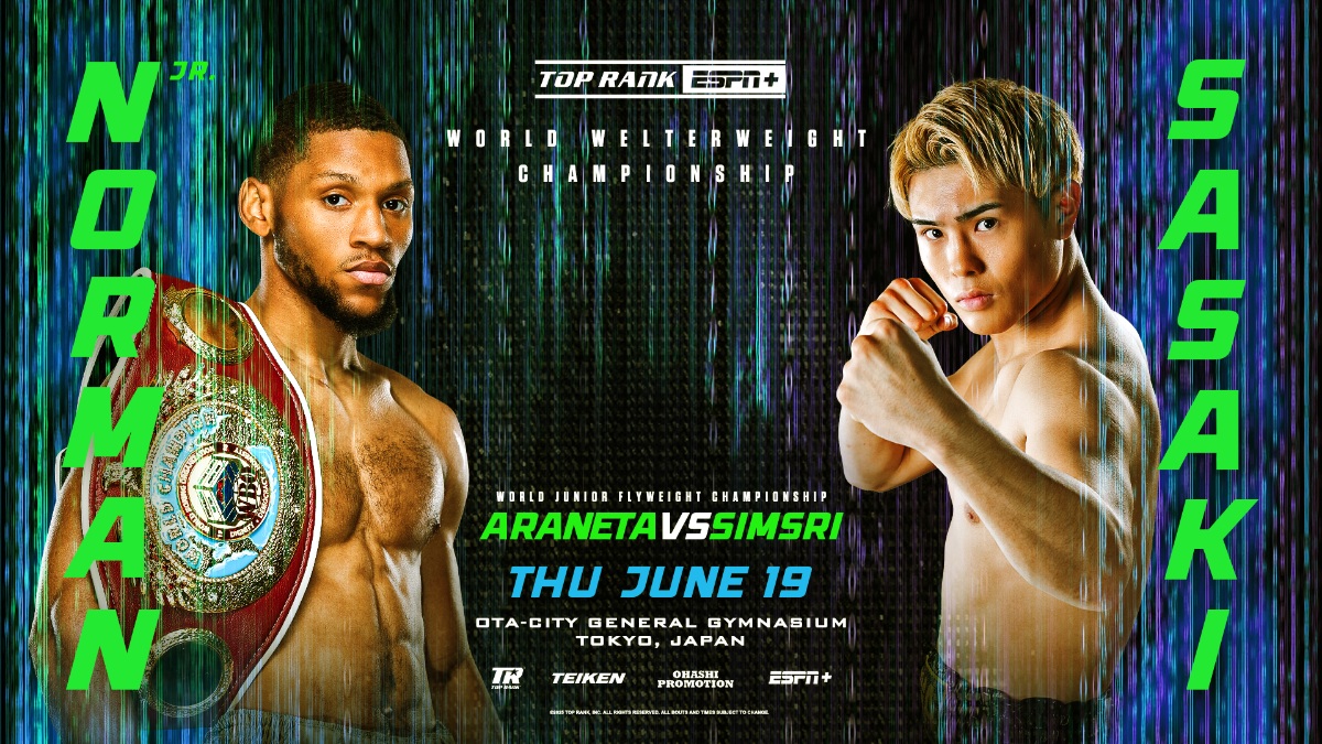 Brian Norman Jr vs Sasaki