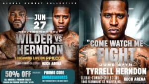 Deontay Wilder vs Herndon 50% off