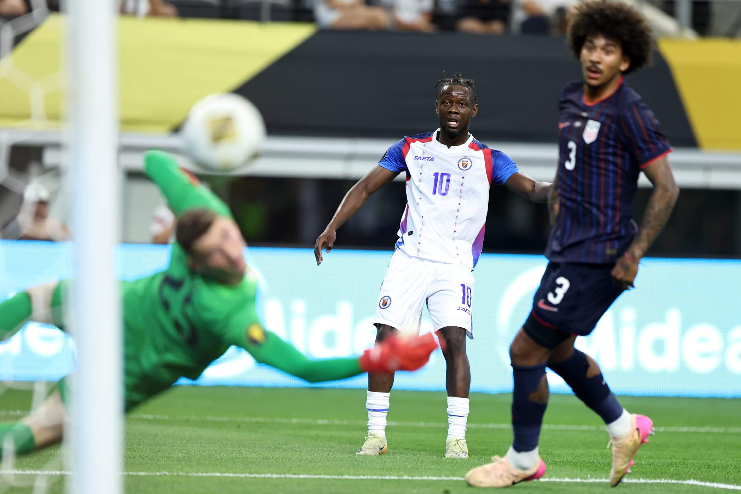 USMNT gives up a goal to Haiti
