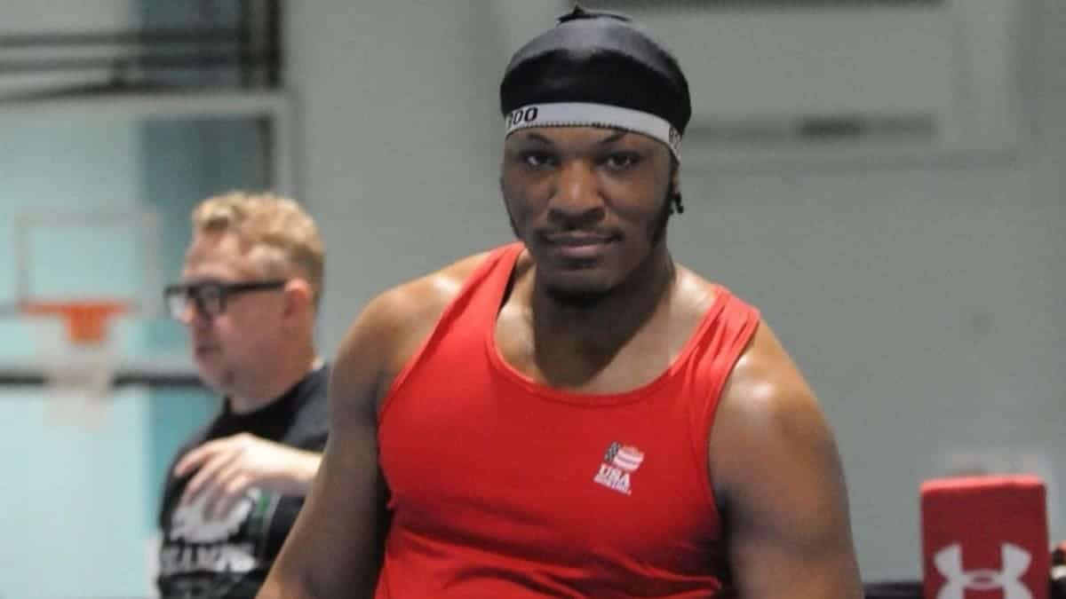 Heavyweight Boxer Pryce Taylor