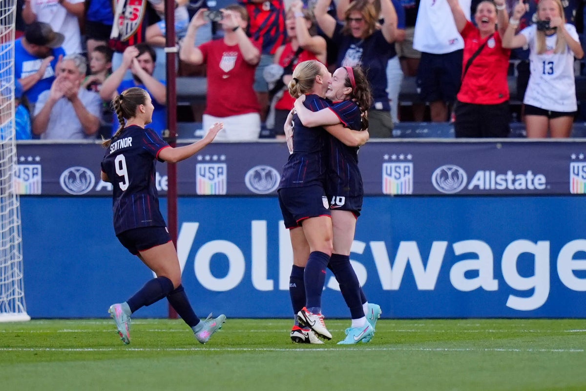 Очікуються нові зміни в складі USWNT перед недільним матчем з Ірландією
