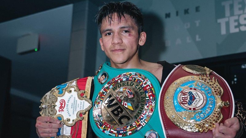 Джесси Родригес став володарем титулів WBC та IBF одразу