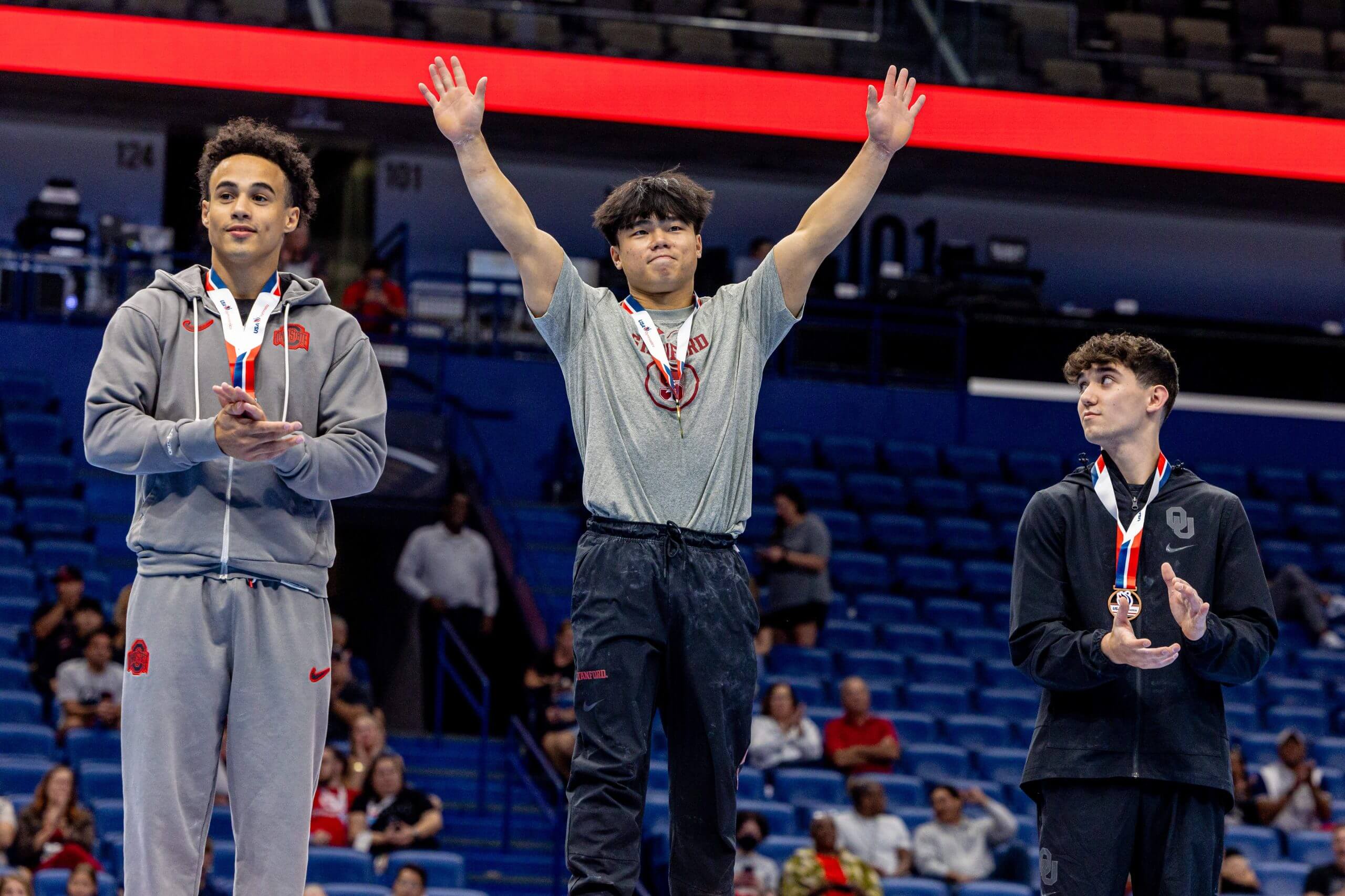 Хезлі Рівера здобула перемогу в багатоборстві на чемпіонаті США з гімнастики для жінок