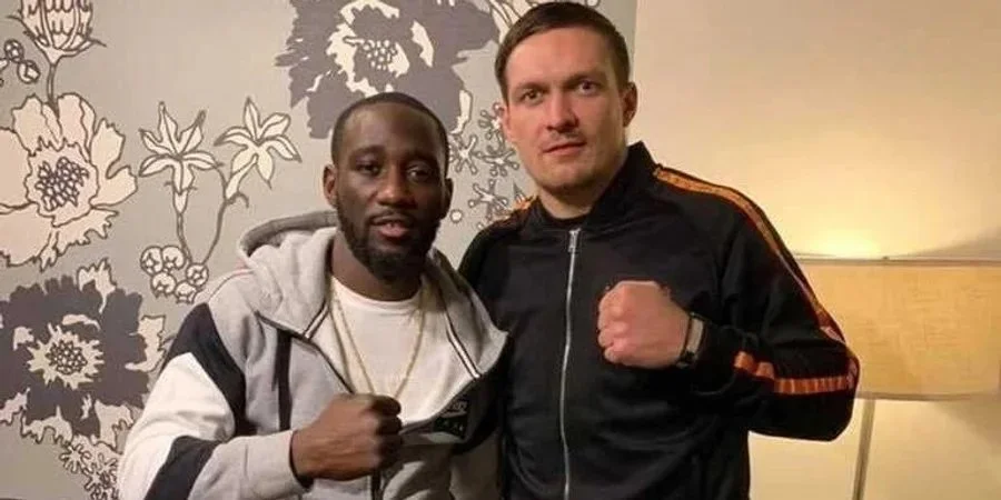 Теренс Кроуфорд і Олександр Усик (Фото: instagram.com/tbudcrawford)