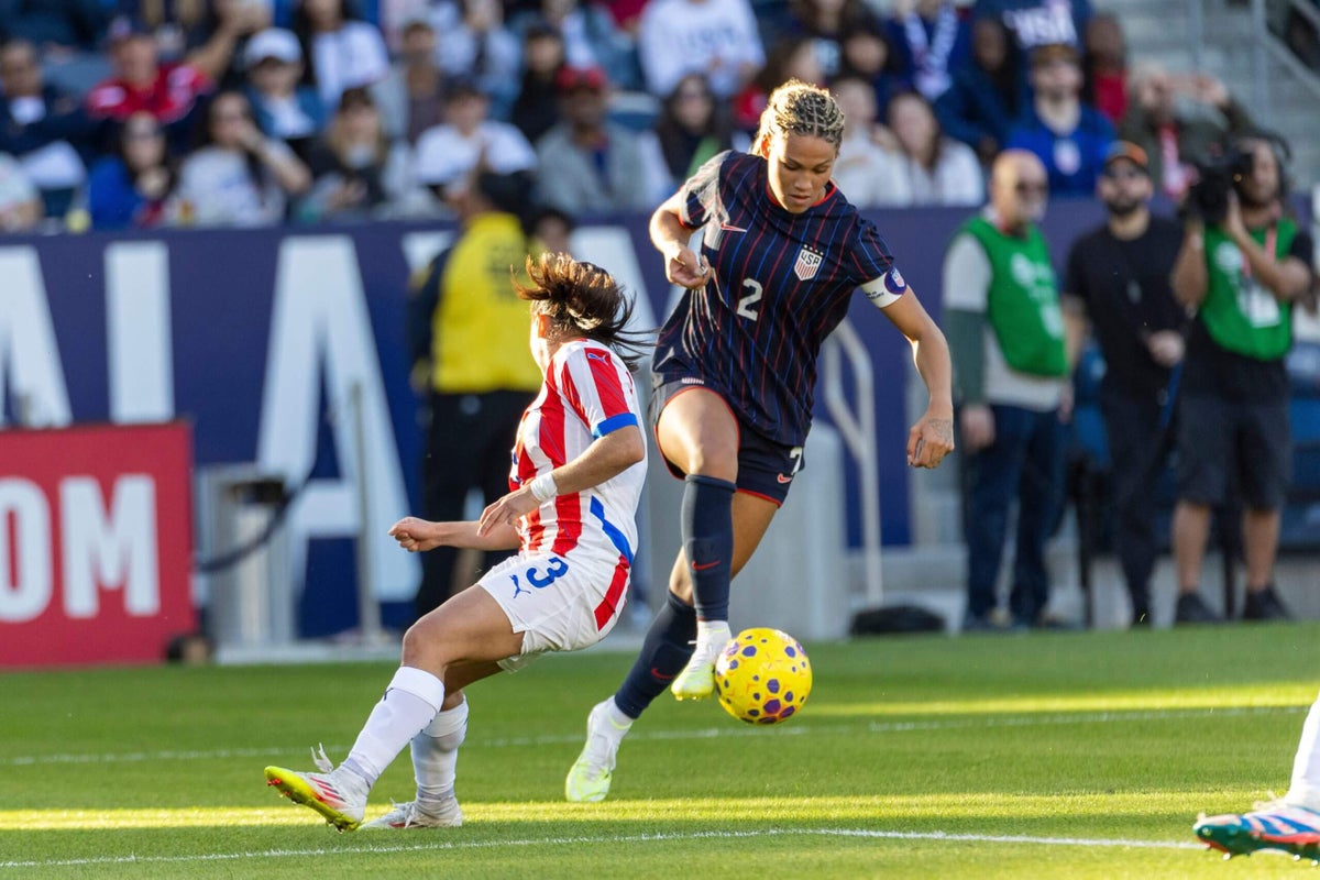 Триніті Родман забиває гол у своєму дебютному матчі на посаді капітана USWNT