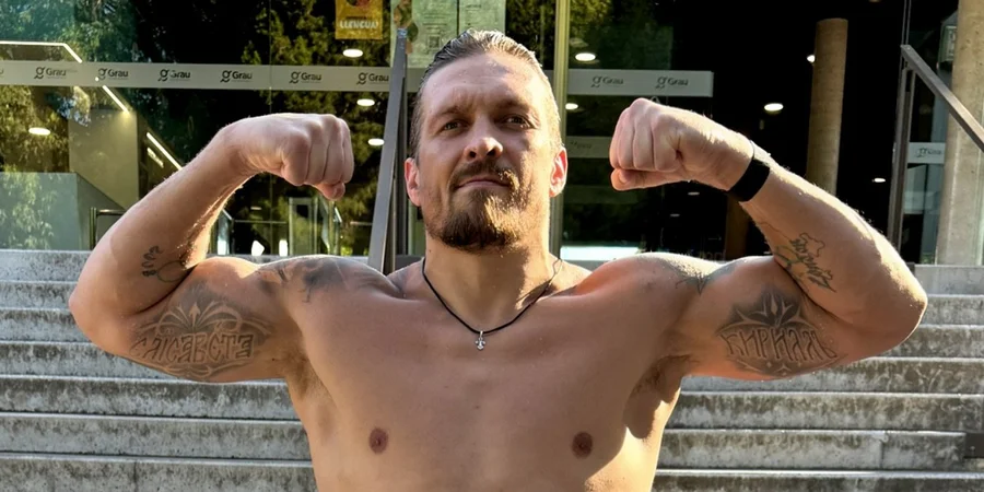 Олександр Усик (Фото: facebook.com/Alexanderusyk)