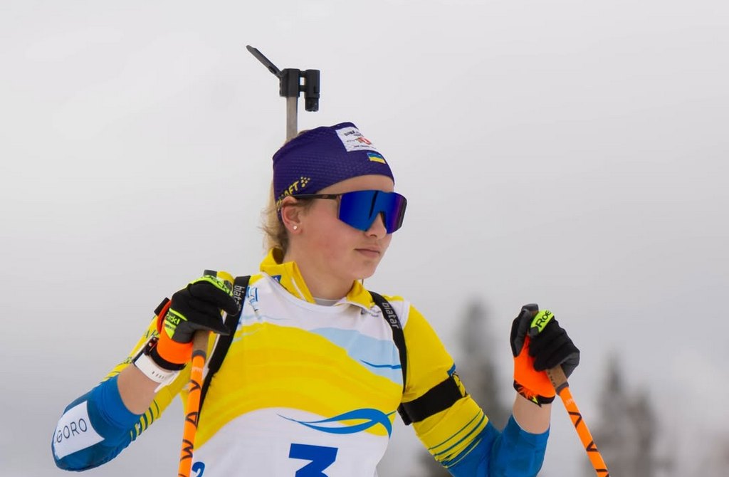 Українська спортсменка Хміль зайняла 16-е місце у спринті серед молодшої вікової групи на юніорському ЧС-2026 з біатлону